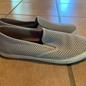Women's Grey Sperry Slip On Size 11
